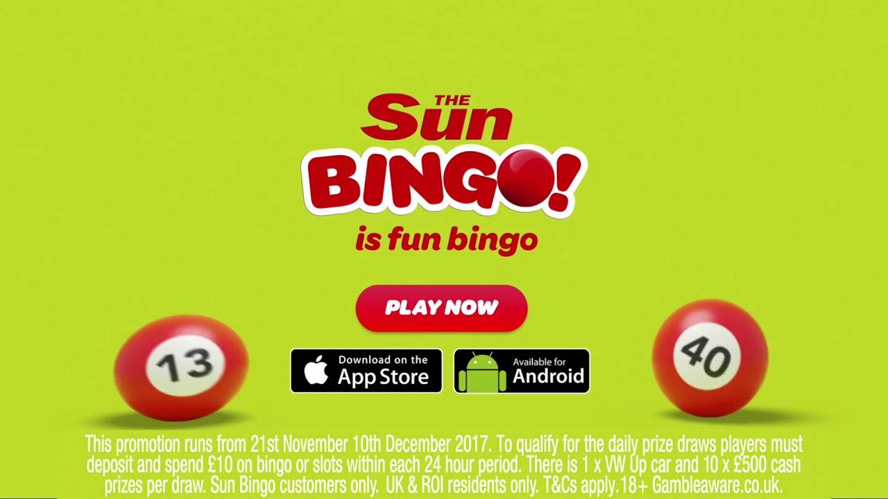sun bingo bonus terms and conditions